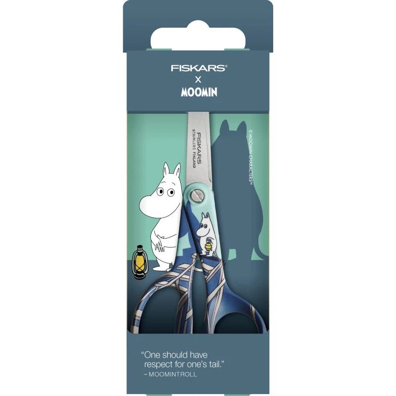 Fiskars Ciseaux Moomin 13 cm Bleu Sécurité