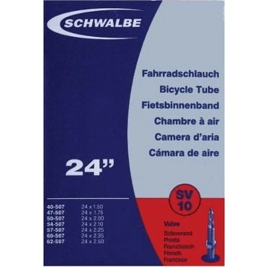 Schwalbe SV10 Chambre à air 24" Presta 40 mm