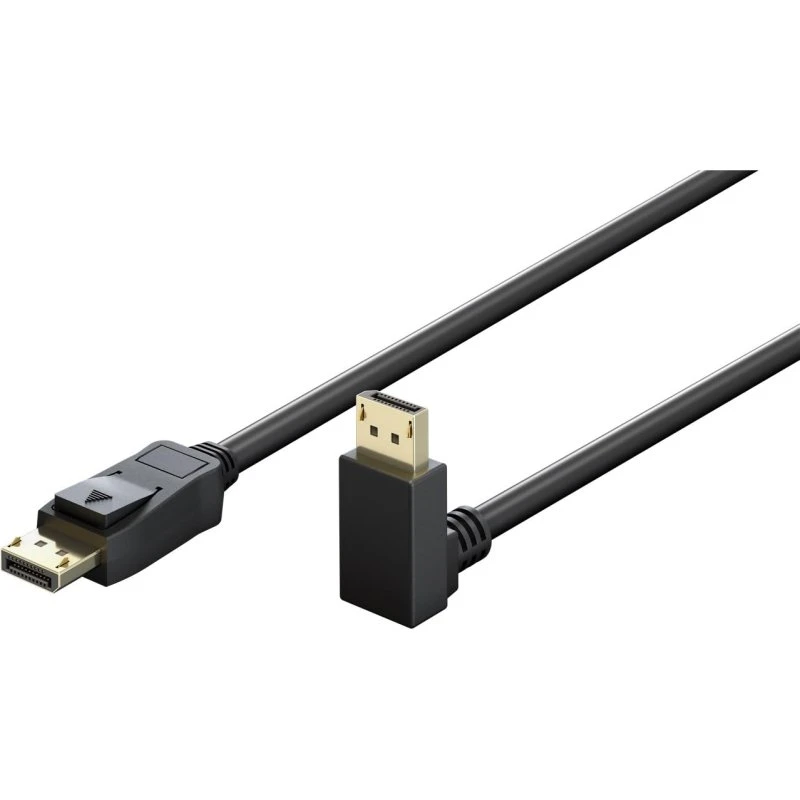 GOOBAY 77058 Câble DisplayPort 2.1 3m 90° Noir