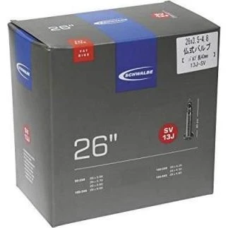 Schwalbe SV13J Chambre à air 26 x 3,5-4,8 pouces Presta