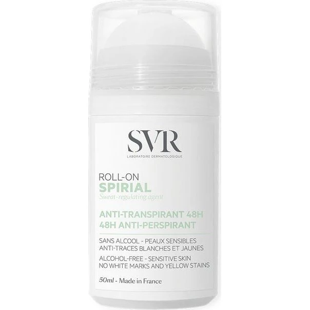 SVR Spirial Déodorant Anti-Transpirant 48h Roll-On 50ml