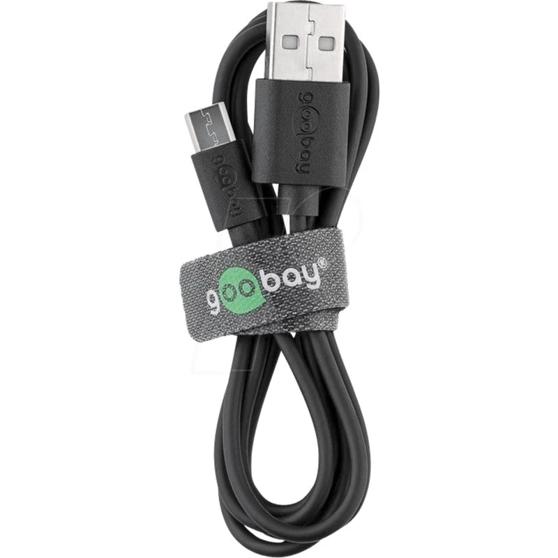 GOOBAY Câble Micro USB 1m Noir
