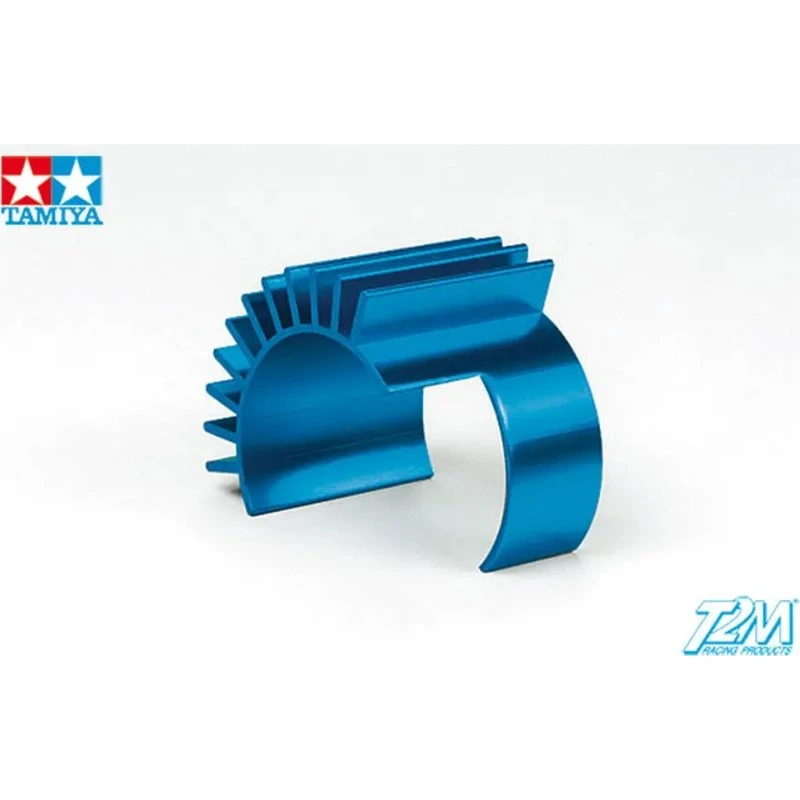 Tamiya Radiateur Moteur Alu TT-01 Anodisé Bleu