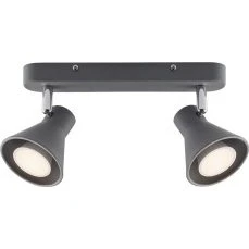 Nordlux EIK 2-lumières Gris Métal