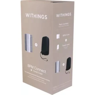 WITHINGS BPM Connect Tensiomètre avec Étui de Voyage