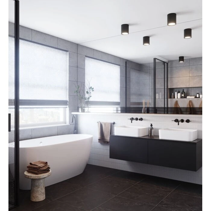 Nordlux Landon 14 Métal Noir LED IP44