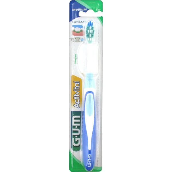 GUM ActiVital Brosse à dents Medium Compacte 583