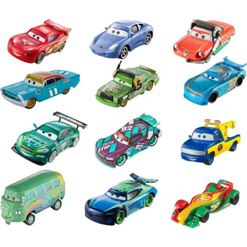Mattel - Véhicule Cars 3 1/55 Jaune