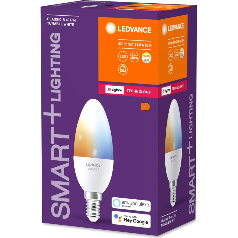 LEDVANCE SMART+ Bougie Blanc Variable 6W E14