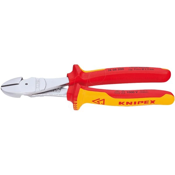 Knipex 74 06 200 VDE Pince coupante diagonale 200 mm
