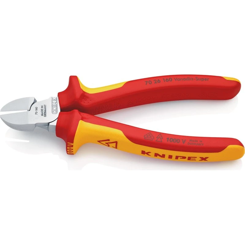 Knipex 7026160 Pince coupante latérale 160 mm