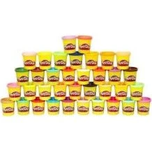 Play-Doh - Pack de 36 pots de pâte à modeler