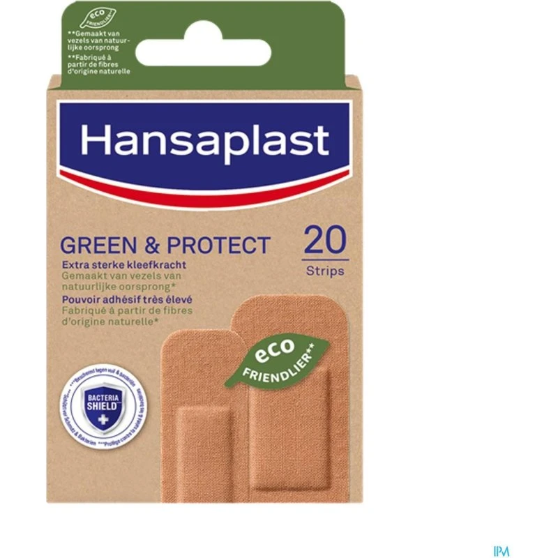 Hansaplast Green&Protect Strips 20