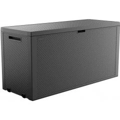 KETER Coffre de jardin Emily 277L Gris anthracite