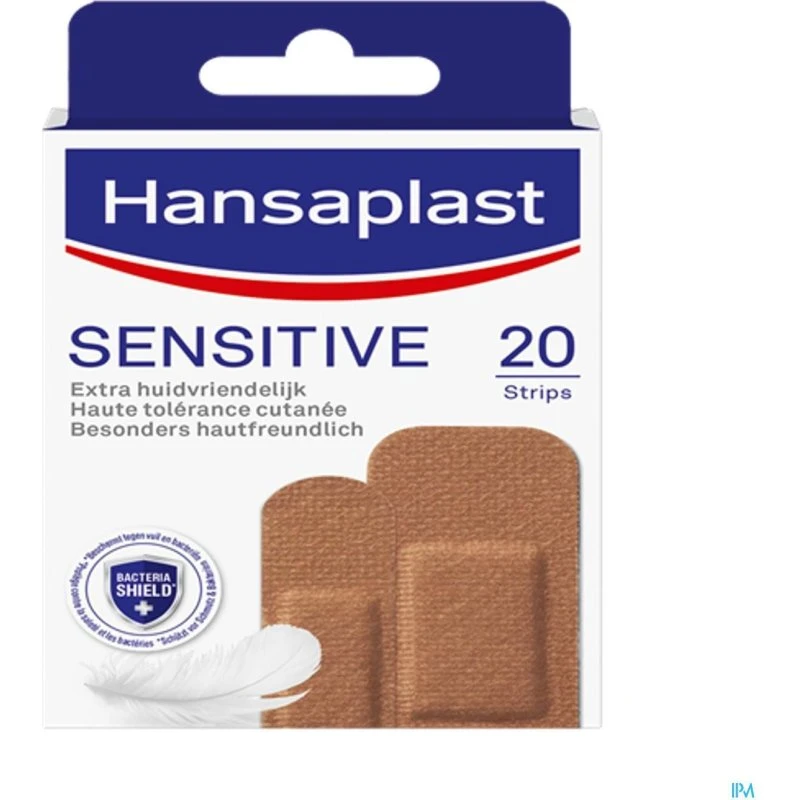 Hansaplast Sensitive Medium 20 pièces