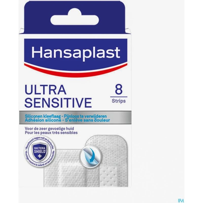 Hansaplast Pansements Ultra Sensitive 8 pièces