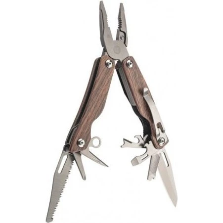 Herbertz 106700 Multifonction 9 Pièces Inox Revêtement Titane Manche Bois