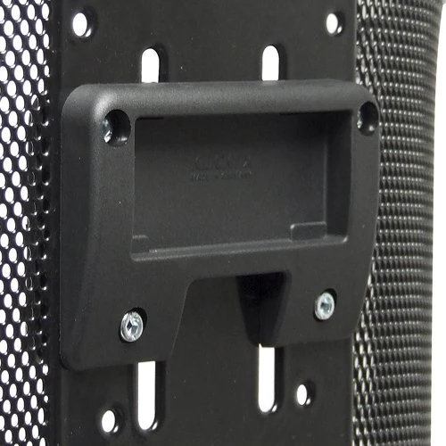 Klickfix Panier Vélo Noir Acier Nid Abeille