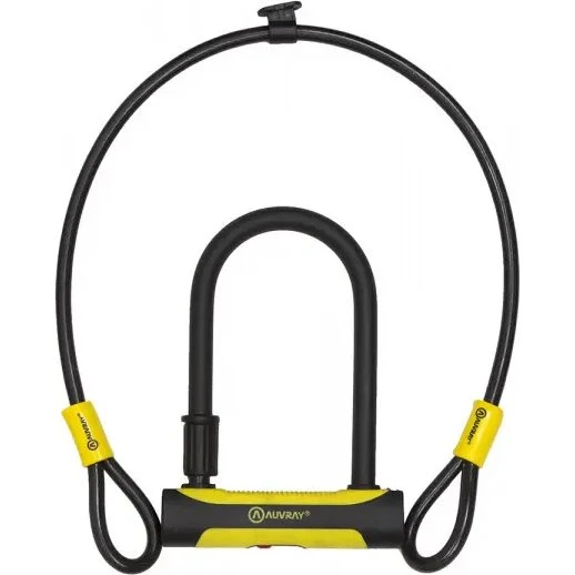 Auvray U ROC Antivol Vélo + Câble 16 mm