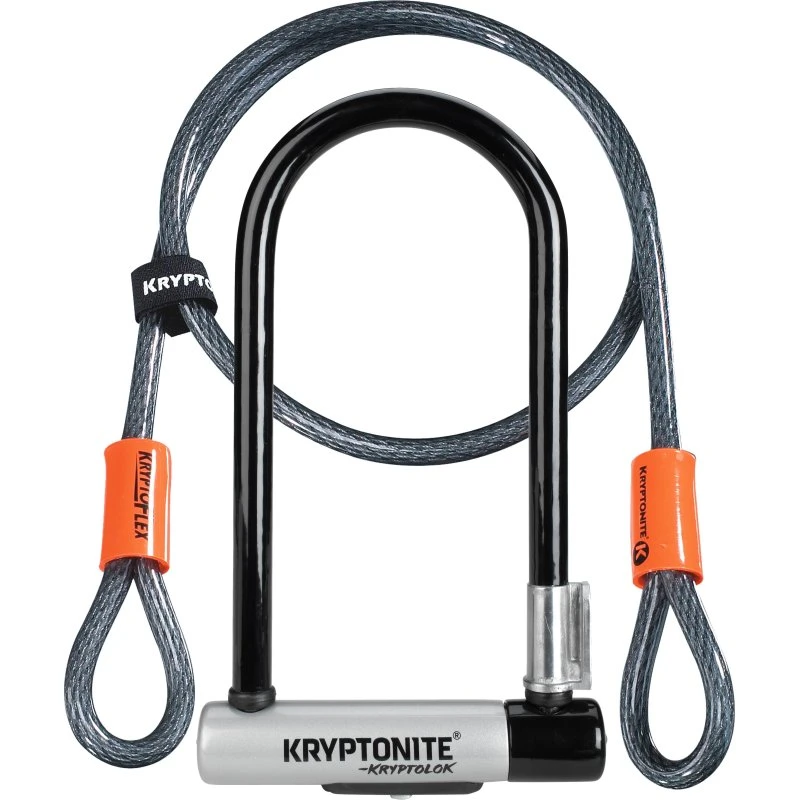 Kryptonite KryptoLok Standard + Câble Flex 4'