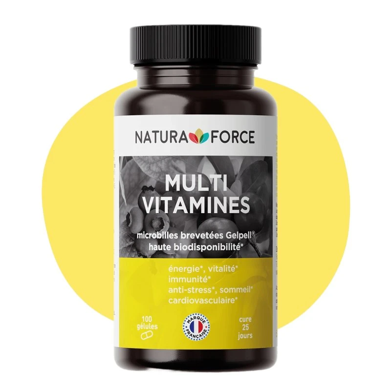 Natura Force Multivitamines Gelpell® 100 gélules