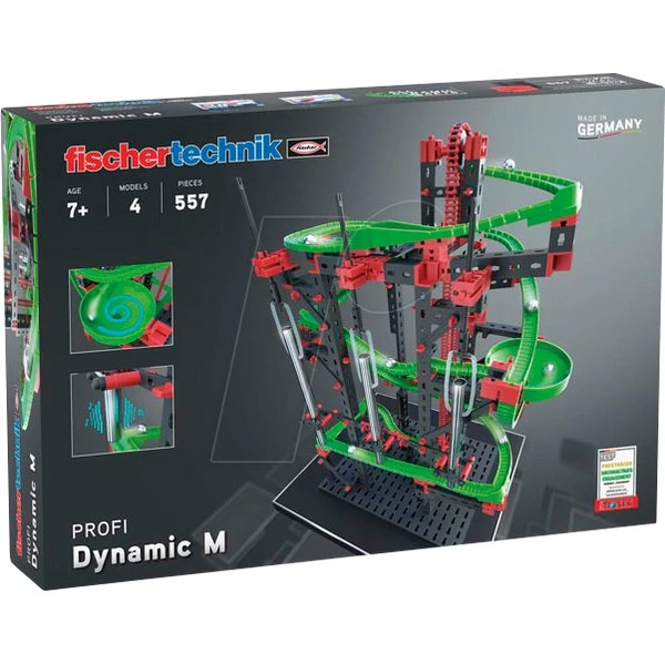 Fischertechnik Dynamic M - Kit circuit à billes 550 pièces