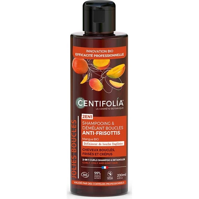 Centifolia Shampoing & Démêlant Boucles 2en1 500ml