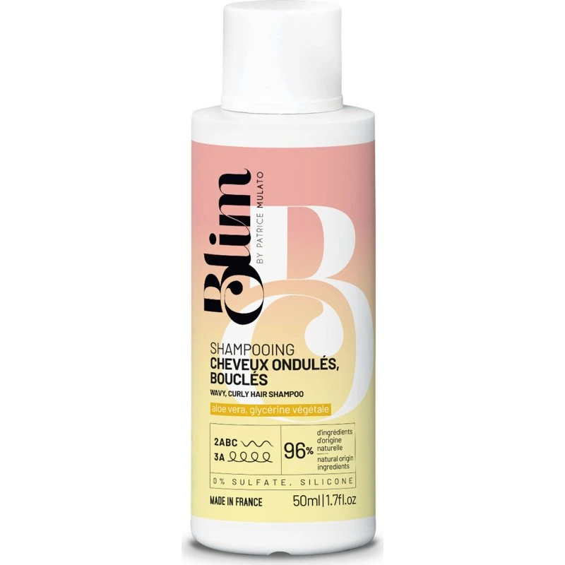 Blim Shampooing Cheveux Ondulés Bouclés 200ml