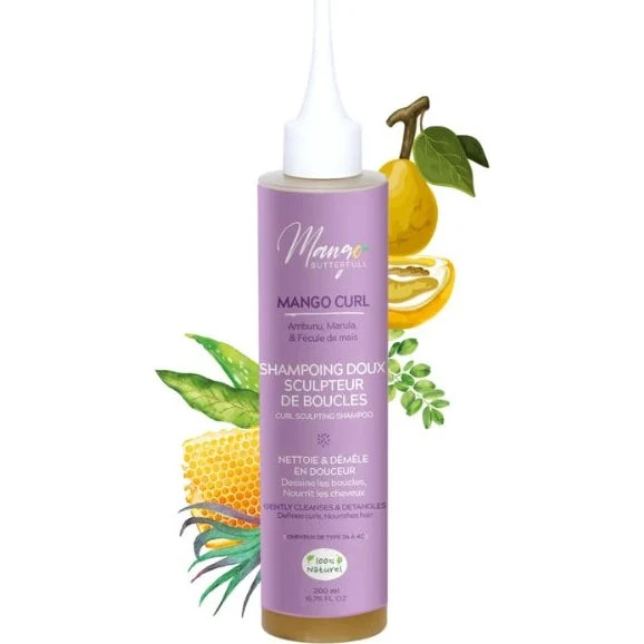 Mango Butterfull Shampoing Doux Sculpteur de Boucles