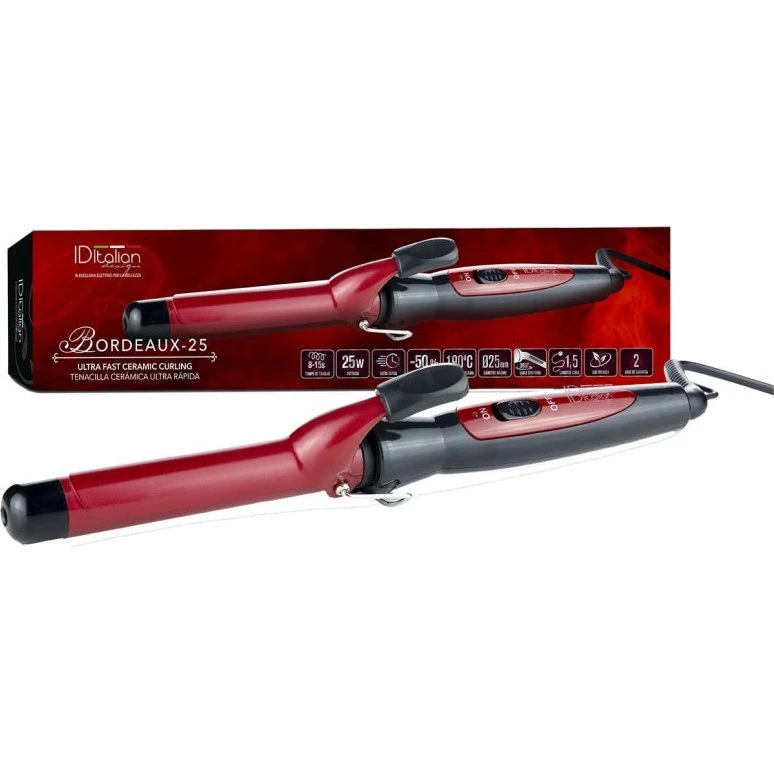 Icurl Proceramic Plus 25mm Bordeaux