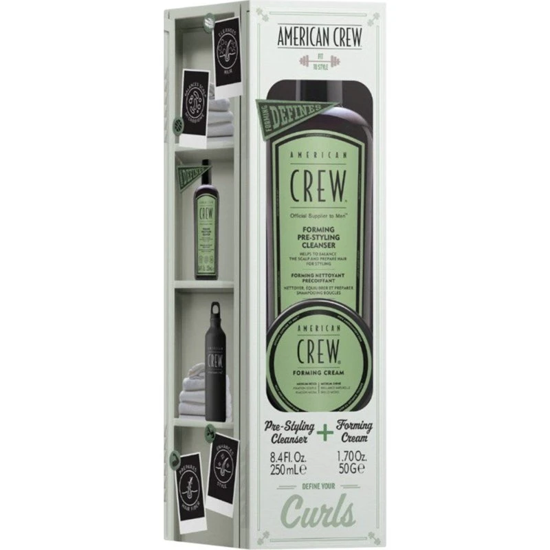 American Crew Forming Duo Shampoing 250 ml + Crème 50 g