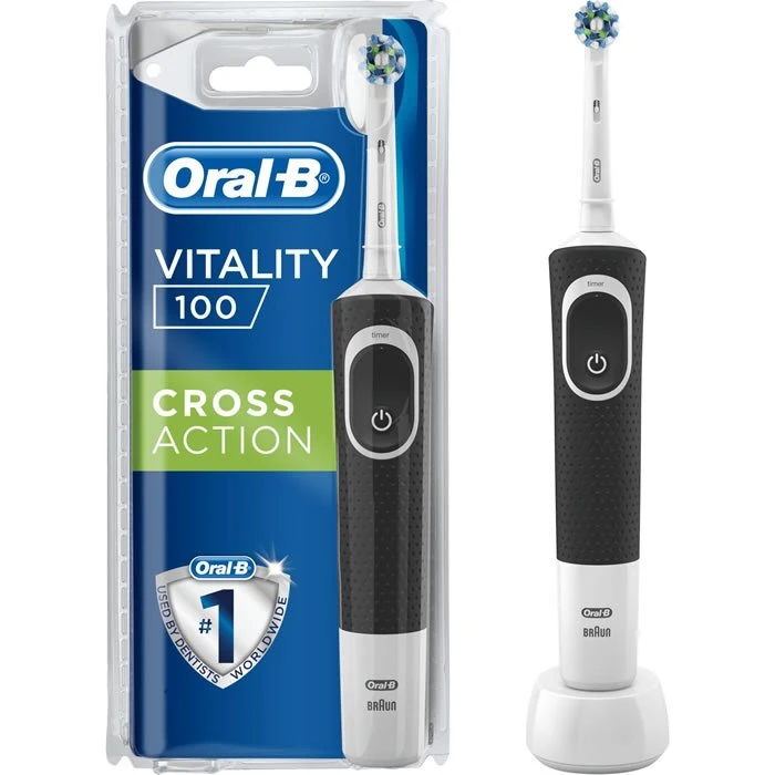 Oral-B Vitality 100 Black Cross Action Électrique