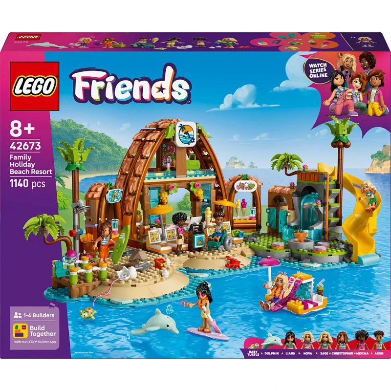 LEGO Friends Vacances à l'hôtel de la plage 42673