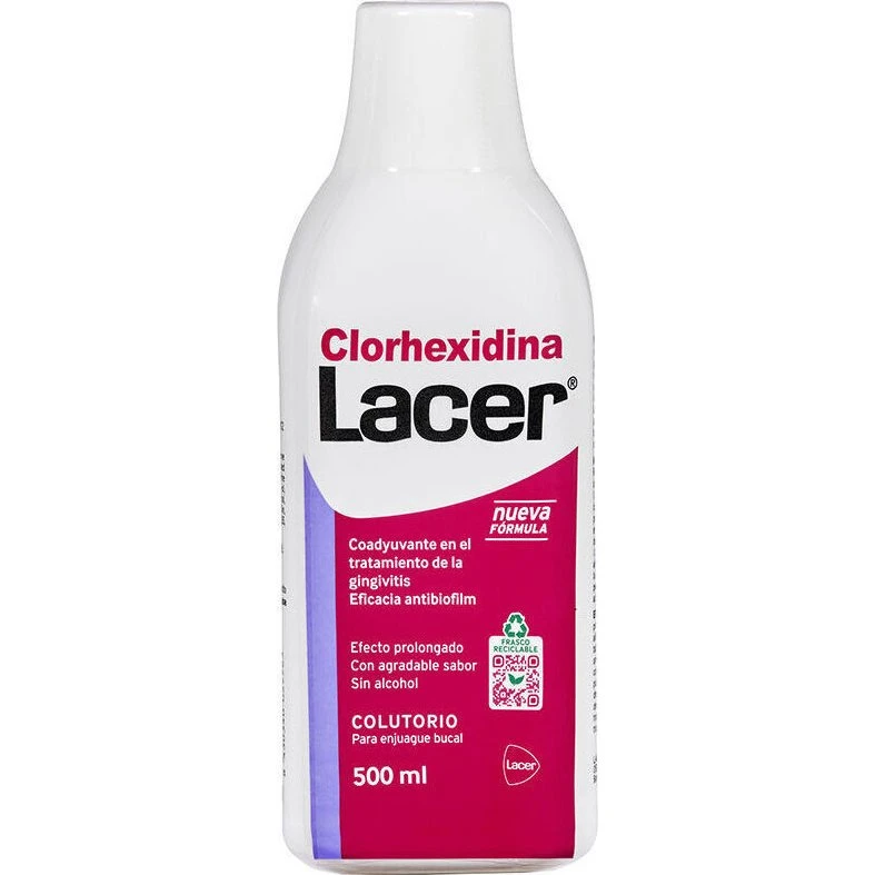 Lacer Chlorhexidine 0,12% Sans Alcool 500 ml