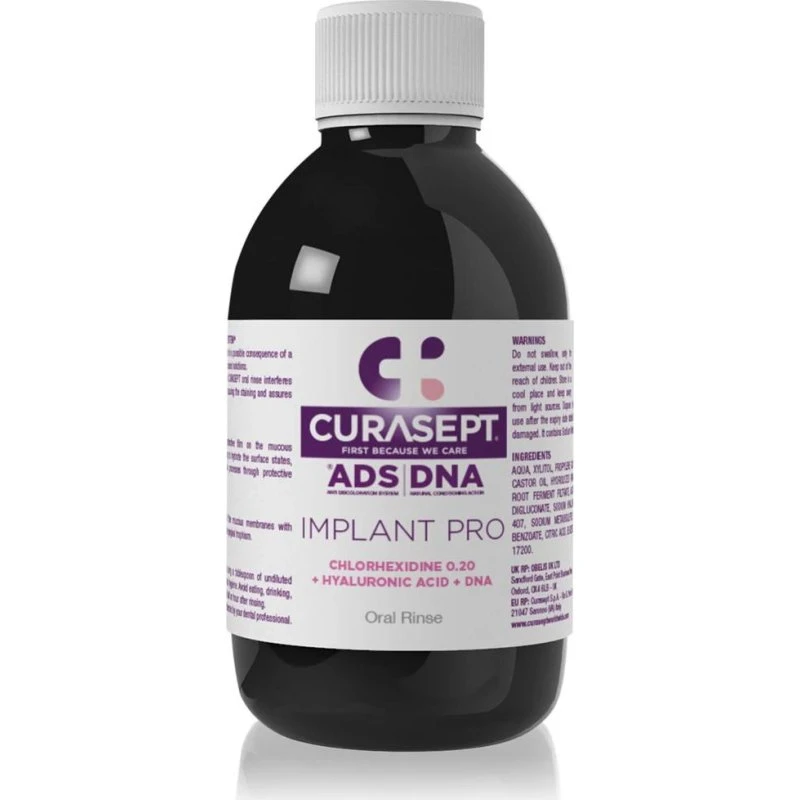 Curasept ADS Implant Pro 0,2 % CHX 200 ml