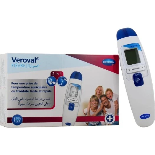 Veroval Family Thermomètre Infrarouge 3 en 1