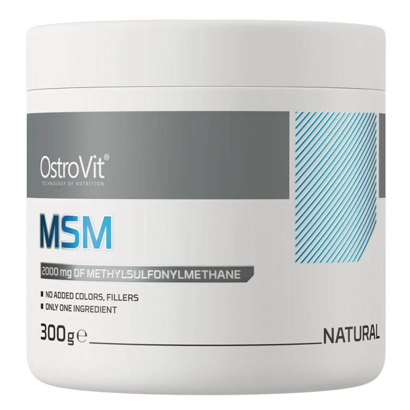 OstroVit MSM 300 g - 100% Pur, 150 Portions