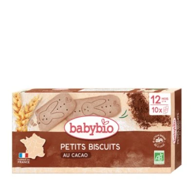 Babybio Petits Biscuits Cacao - Dès 12 mois