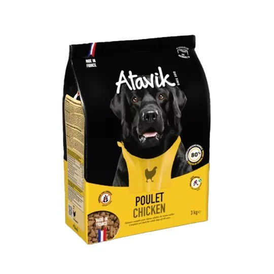 Atavik Croquettes Poulet Sans Céréales 3kg