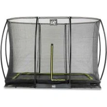 Exit Toys Silhouette Trampoline Enterré 214x305 cm Noir