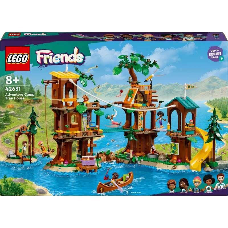 LEGO® Friends 42631 Cabane dans l'arbre de la base de loisirs