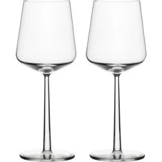 Iittala Essence - Verres à Vin Rouge Transparent (Lot de 2, 45cl)