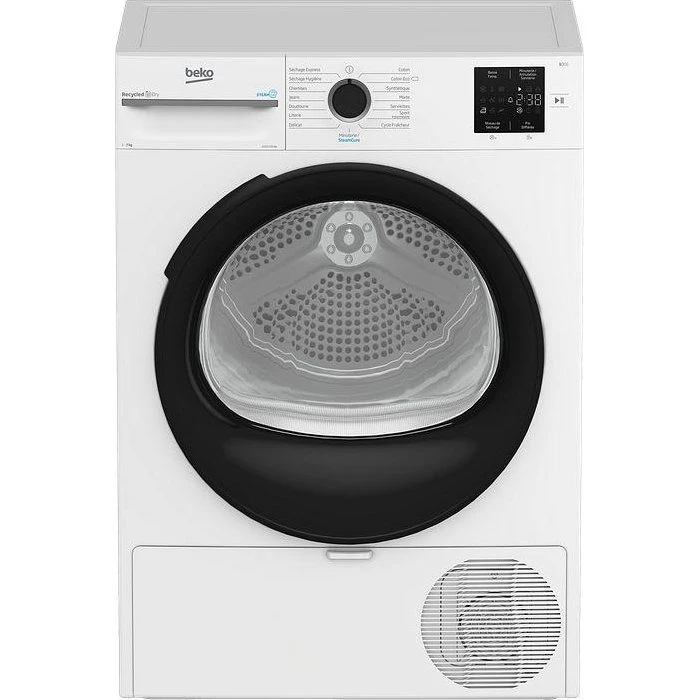 Beko Sèche-linge pompe à chaleur D3H17393W blanc