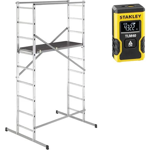 HobbyStep H4 Échafaudage Aluminium 3,7m