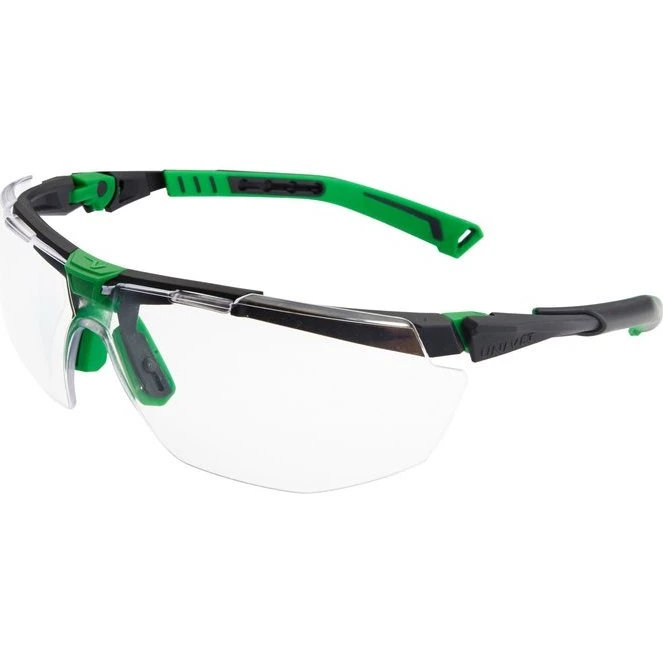 Univet 5X1 Lunettes de protection gris foncé/vert