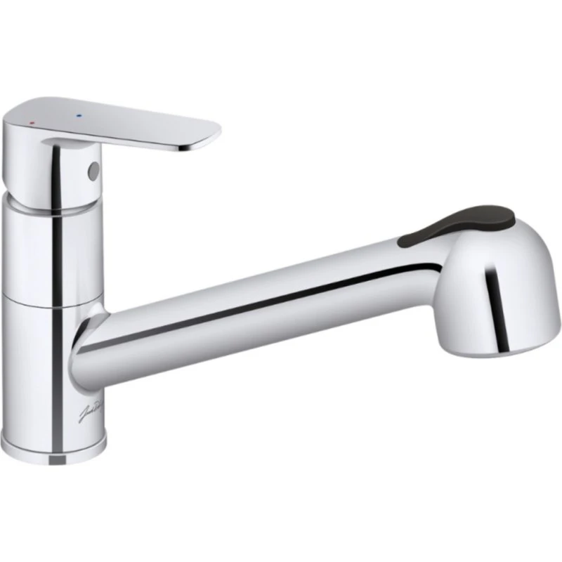 Jacob Delafon July+ Robinet cuisine douchette extractible chromé