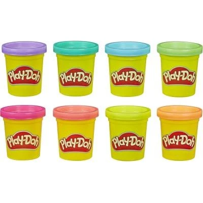Play-Doh Pâte à Modeler Neon 8-Pack 56g