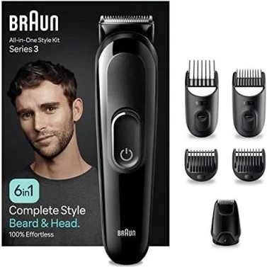 Braun Tondeuse Tout-en-un Series 3 MGK3410 Noir