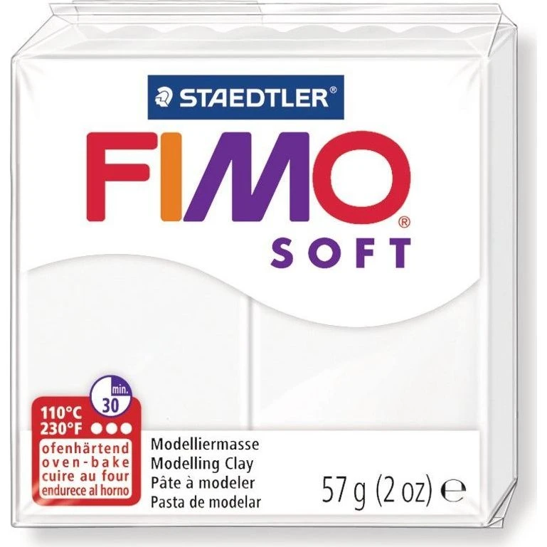 FIMO Soft 57g Rose Fraise T21