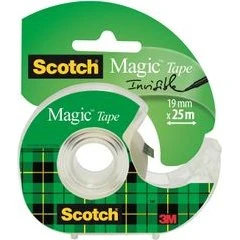 Scotch Magic Tape Dévidoir Escargot 19 mm x 25 m